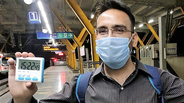 delhi metro man covers 286 stations in 15 hours delhi metro man covers 286 stations in 15 hours