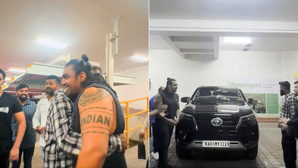 dhruva sarja gifted 52 lakh toyota fortuner to friend