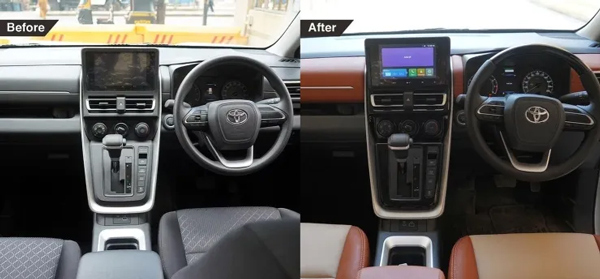 ഇൻ്റീരിയറായാൽ ഇങ്ങനെ വേണം; ഇന്നോവ ഹൈക്രോസിൽ മോഡിഫിക്കേഷനുമായി വാഹനമുടമ ഇൻ്റീരിയറായാൽ ഇങ്ങനെ വേണം; ഇന്നോവ ഹൈക്രോസിൽ മോഡിഫിക്കേഷനുമായി വാഹനമുടമ