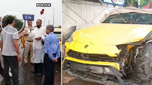 സൂപ്പർകാർ ഇടിച്ച് പപ്പടമായേനേ; ലംബോർഗിനി ഉറൂസും ഓട്ടോയുമിടിച്ച് വമ്പൻ നഷ്ടം സൂപ്പർകാർ ഇടിച്ച് പപ്പടമായേനേ; ലംബോർഗിനി ഉറൂസും ഓട്ടോയുമിടിച്ച് വമ്പൻ നഷ്ടം