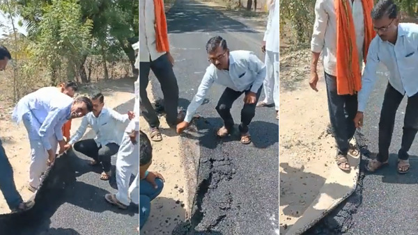 maharashtra poor quality road