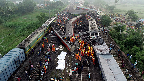 Odisha-Bahanaga Train Accident Odisha-Bahanaga Train Accident