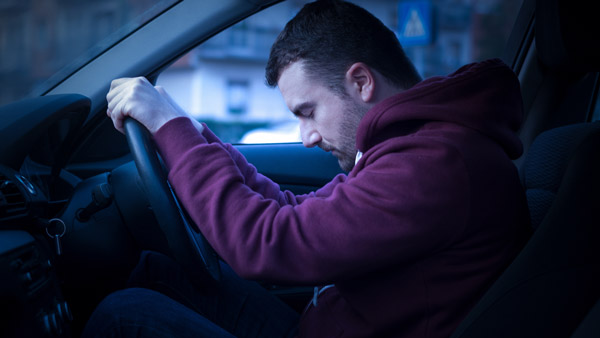 sleeping during driving