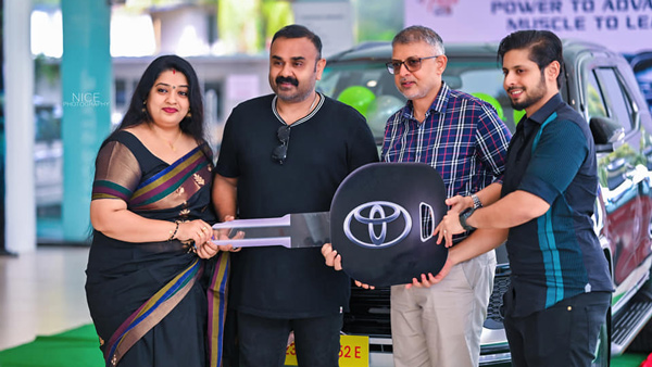 Actor Shaju Sreedhar Bought His Dream Vehicle Toyota Fortuner