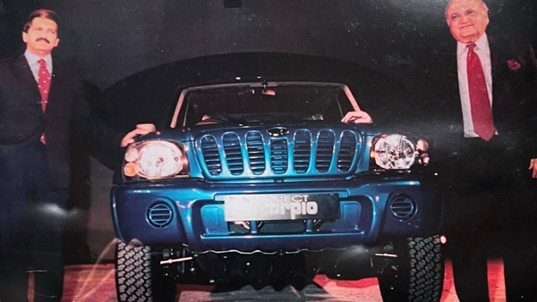 anand mahindra scorpio