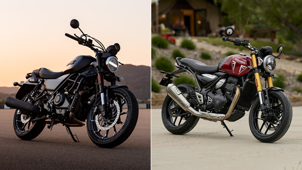 harley davidson x440 vs triumph speed