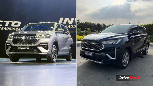 Maruti Invicto vs Toyota Innova Hycross
