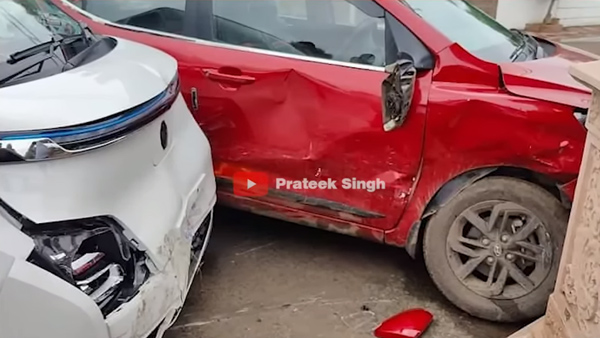 mg comet ev first crash