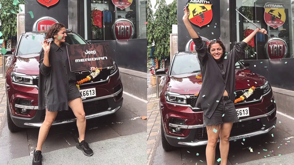 Wamiqa Gabbi Added Jeep Meridian SUV