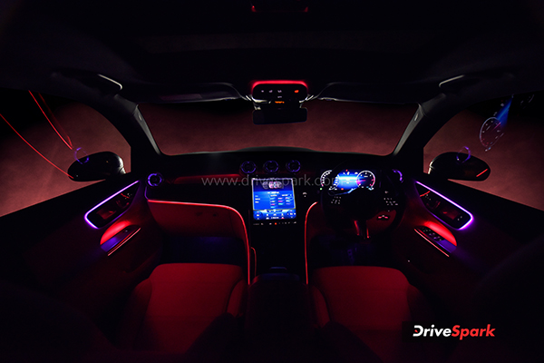 2023 mercedes glc ambient light