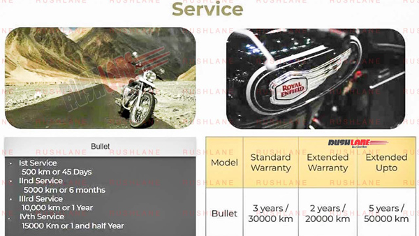 2023 royal enfield bullet 350 brochure leaks