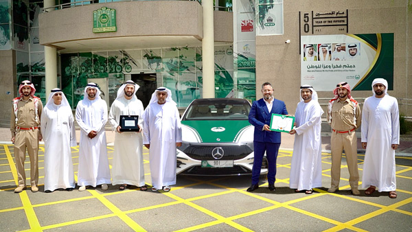 Dubai Police Buys Mercedes Benz EQS580