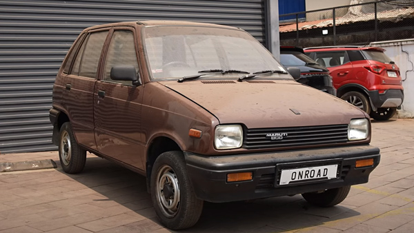 Old Maruti 800 Classic Car Restored