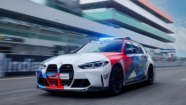 മോട്ടോ ജിപിയുടെ സുരക്ഷ ബിഎംഡബ്ല്യൂവിൻ്റെ കൈയിൽ ഭദ്രം; സേഫ്റ്റിയും പെർഫോമൻസും മുഖ്യം മോട്ടോ ജിപിയുടെ സുരക്ഷ ബിഎംഡബ്ല്യൂവിൻ്റെ കൈയിൽ ഭദ്രം; സേഫ്റ്റിയും പെർഫോമൻസും മുഖ്യം