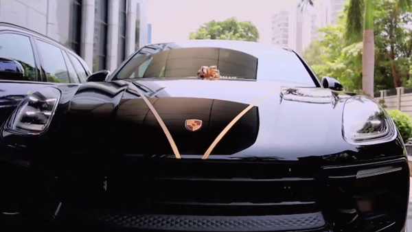 Kalanithi Maran Gifted New Porsche Macan