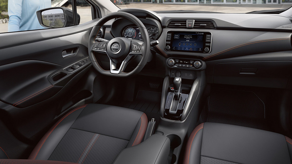 nissan versa interior