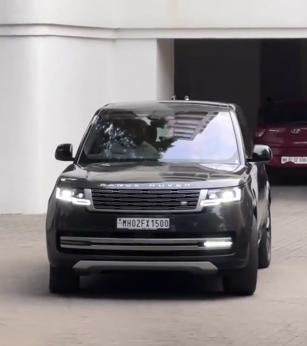 Alia Bhatt Range Rover