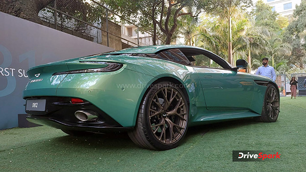 aston martin db12 rear profile