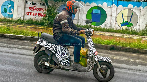 bajaj sunny ev spied