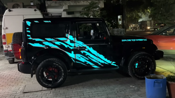 mahindra thar modified