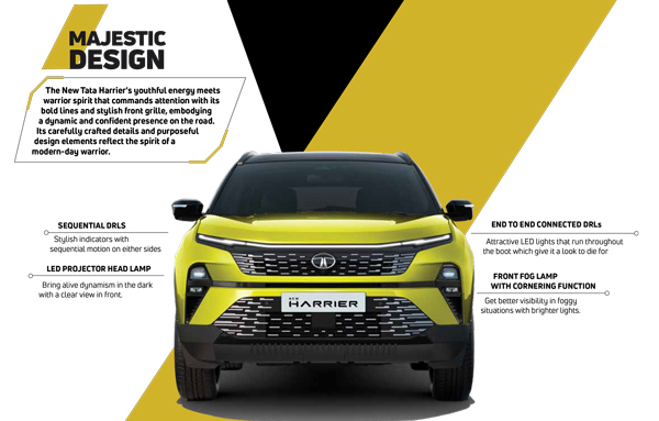 2023 ഹാരിയറിൽ വരുന്നത് ടൺ കണക്കിന് ഫീച്ചറുകൾ -ബ്രോഷർ ഇതാ