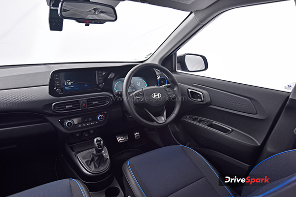 hyundai exter dashboard