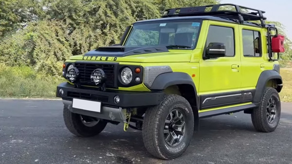 Maruti Suzuki Jimny Converted To Defender Video