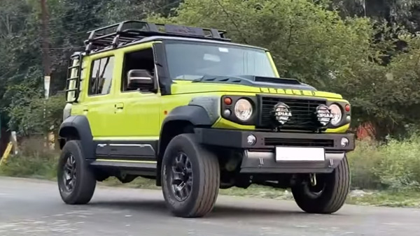 Maruti Suzuki Jimny Converted To Defender Video