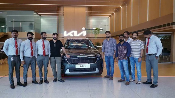 Producer Listin Stephen Gifted Kia Seltos SUV To Garudan Movie Director Arun Varma
