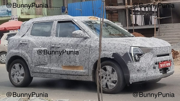 mahindra xuv400 spied