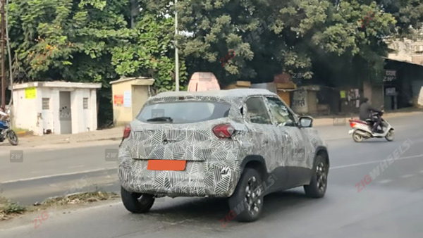 tata punch ev spotted testing