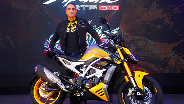 TVS Apache RTR 310 Delivery Started TVS Apache RTR 310 Delivery Started