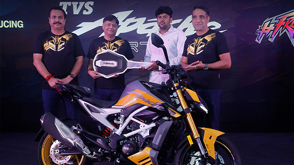 TVS Apache RTR 310 Delivery Started TVS Apache RTR 310 Delivery Started
