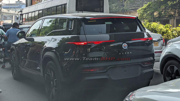 Fisker Ocean Electric SUV Spied In India Ahead Of 2024 Launch