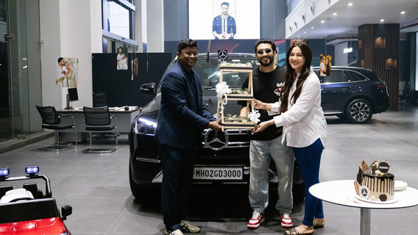 gauahar khan mercedes benz gle