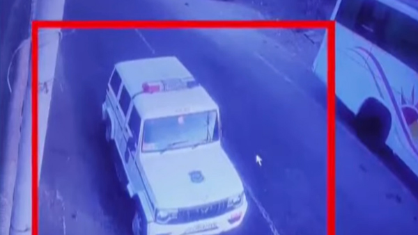 gujarat man steals police mahindra bolero