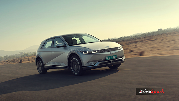 hyundai ioniq 5 running shot