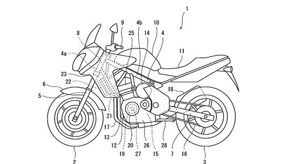 Kawasaki Versys Hybrid Patent Image Leaked, Launch Soon