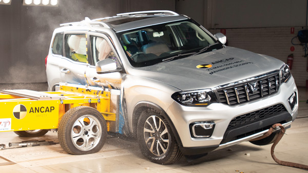 mahindra scorpio n o star crash test
