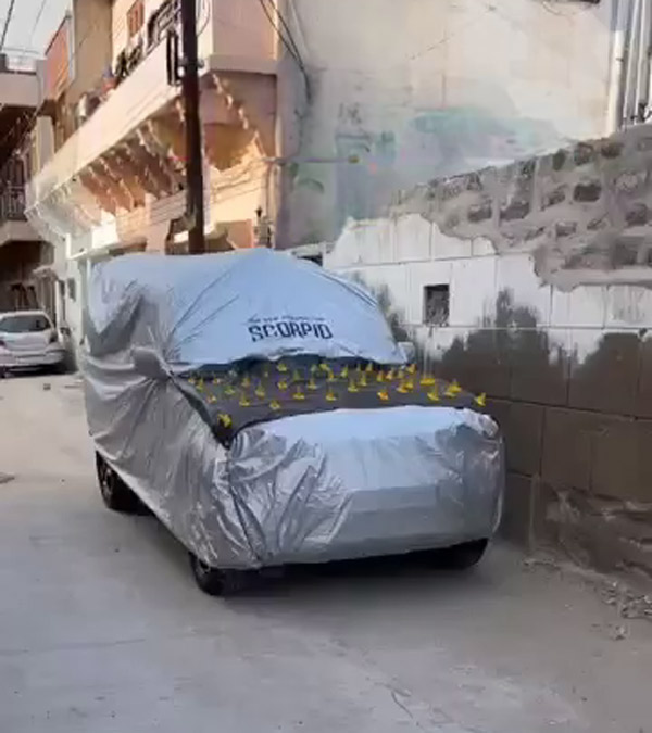 Mahindra Scorpio Owners Viral Idea To Combat Thef