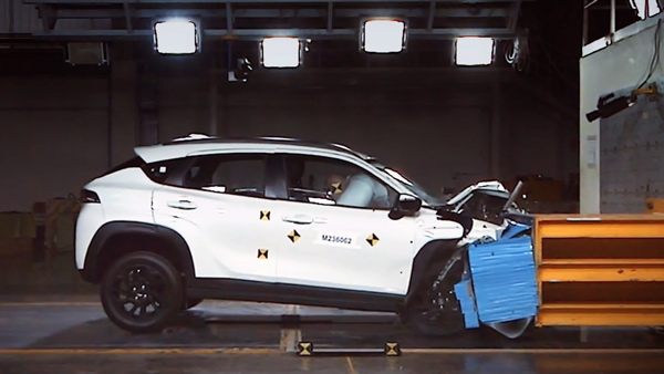 Maruti Fronx SUV Internal Crash Test Video Released 