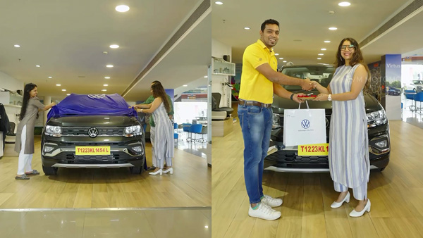 Singer Abhaya Hiranmayi Added New Volkswagen Taigun SUV To Her Garage
