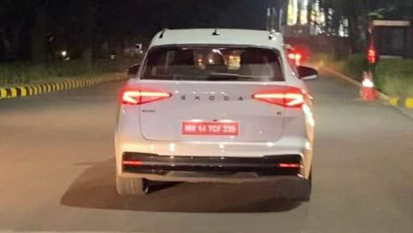 Skoda Enyaq Electric SUV Spied In India Again