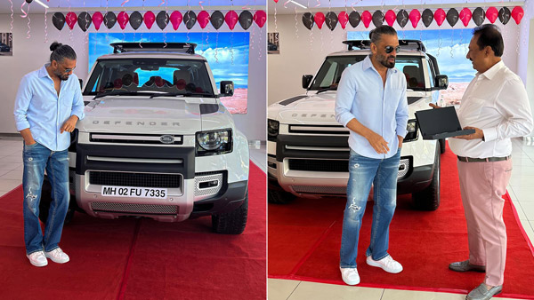 Bollywood Actor Suniel Shetty Buys MG Comet EV Bollywood Actor Suniel Shetty Buys MG Comet EV