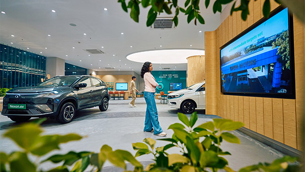 Tata Motors EV Only Showroom Opened In Gurugram