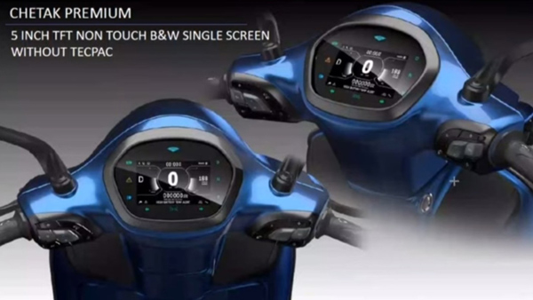 2024 Bajaj Chetak Premium Electric Scooter TFT Screen Teased 2024 Bajaj Chetak Premium Electric Scooter TFT Screen Teased