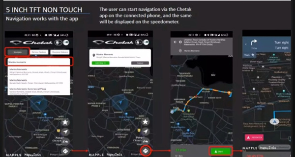 2024 Bajaj Chetak Premium Electric Scooter TFT Screen Teased 2024 Bajaj Chetak Premium Electric Scooter TFT Screen Teased
