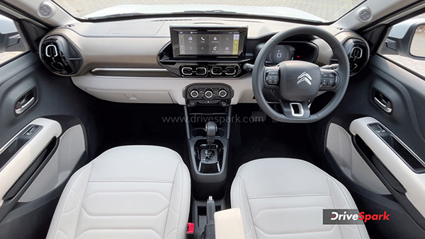 citroen c3 aircross automatic interior
