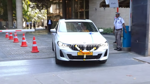 Actress Hansika Motwani Got New BMW 6 GT Luxury Car Worth 75 Lakh As Gift 