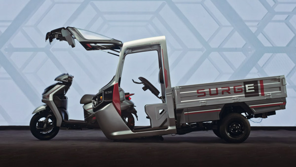 Hero Surge S32 Electric Vehicle Can Use As An Auto Rickshaw And Scooter 